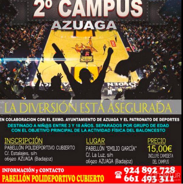 2º Campus de Baloncesto en Azuaga 