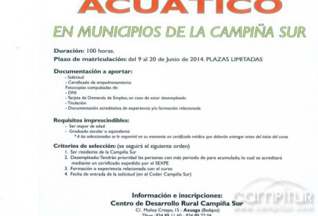 Curso de Socorrismo Acuático en la Campiña Sur 