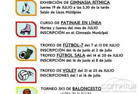 Actividades Deportivas para el verano 2014 en Alanís 