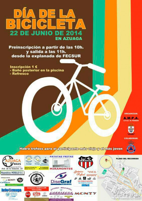 Día de la Bicicleta en Azuaga 