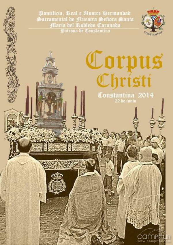 Constantina celebra su Procesión del Corpus Christi 2014 