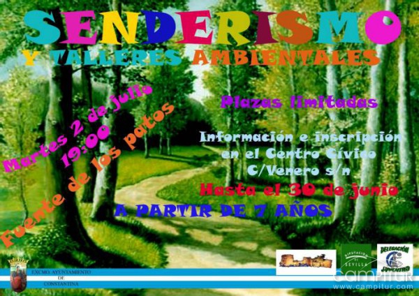 Senderismo y Talleres Ambientales en Constantina 
