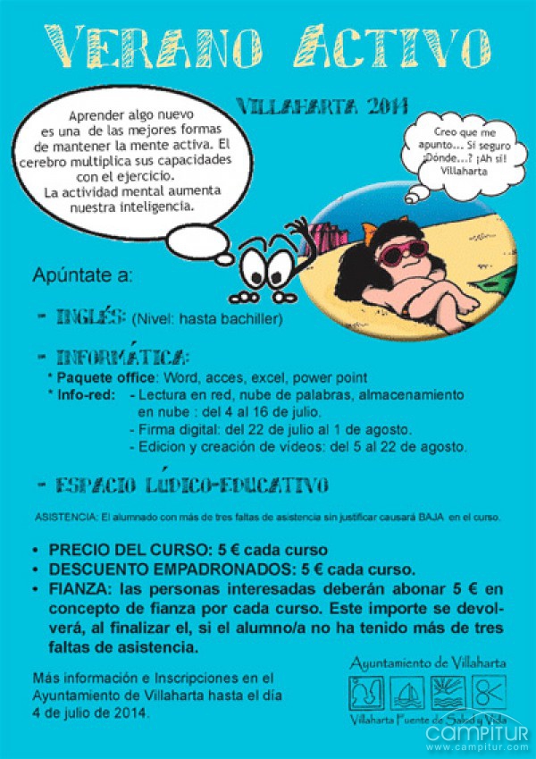 Verano Activo 2014 en Villaharta 