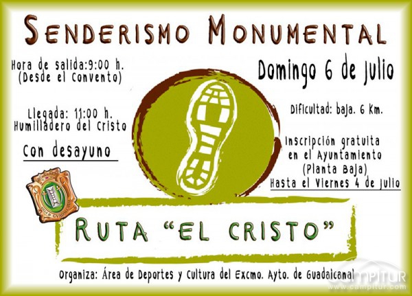 Senderismo Monumental “El Cristo” en Guadalcanal  