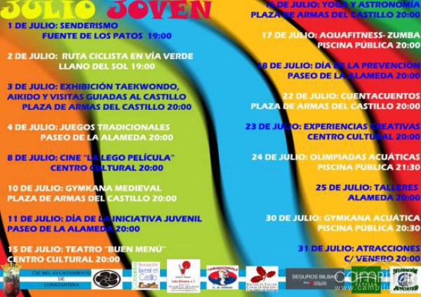 Programa Julio Joven 2014 Constantina 