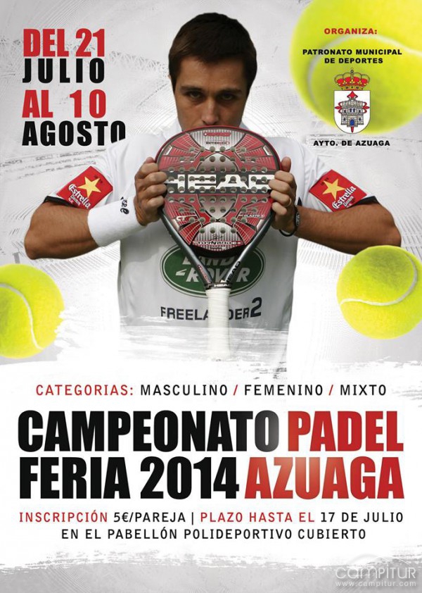 Campeonato de Pádel Feria 2014 en Azuaga  