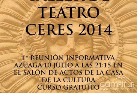 Taller de Teatro Ceres 2014 en Azuaga 