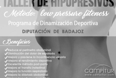 Taller de Hipopresivos en Retamal de Llerena 