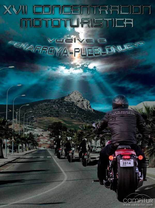 XVII Concentración Mototuristica vuelve a Peñarroya-Pueblonuevo 