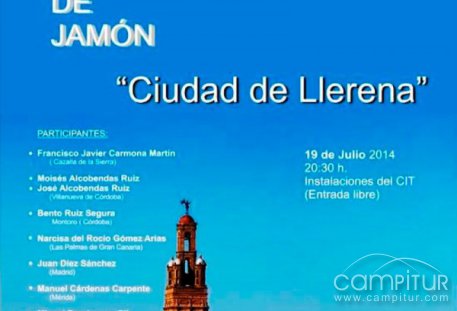 I Concurso Nacional de Cortadores de Jamón en Llerena 