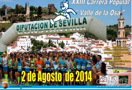 XXIII Carrera Popular Valle de la Osa 2014 en Constantina 