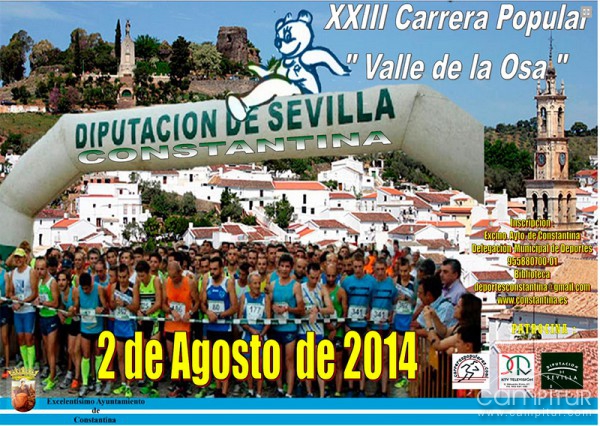 XXIII Carrera Popular Valle de la Osa 2014 en Constantina 