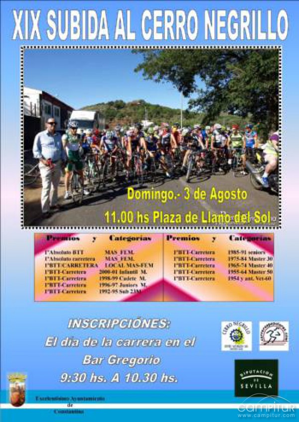 XIX Subida al Cerro Negrillo en Bicicleta en Constantina 