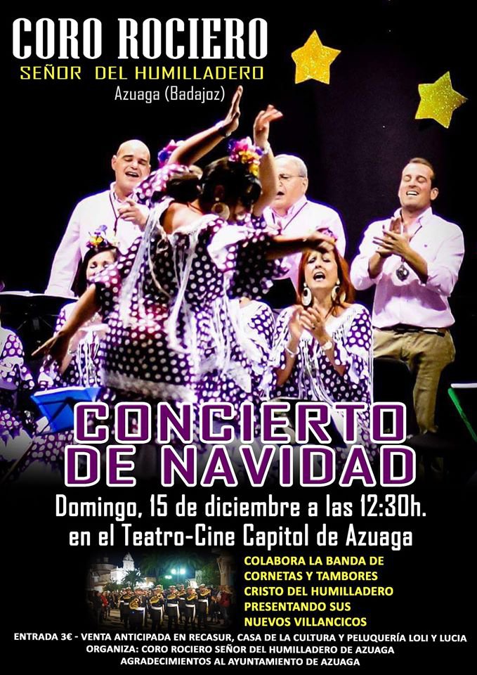 Concierto de Navidad del Coro Rociero Señor del Humilladero
