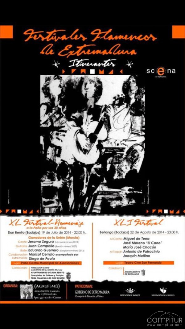 Ruta Nocturna Ecuestre y Festival Flamenco en Berlanga 