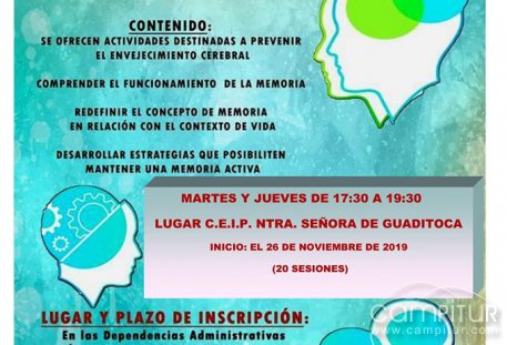 Taller de Entrenamiento de la Memoria en Guadalcanal 