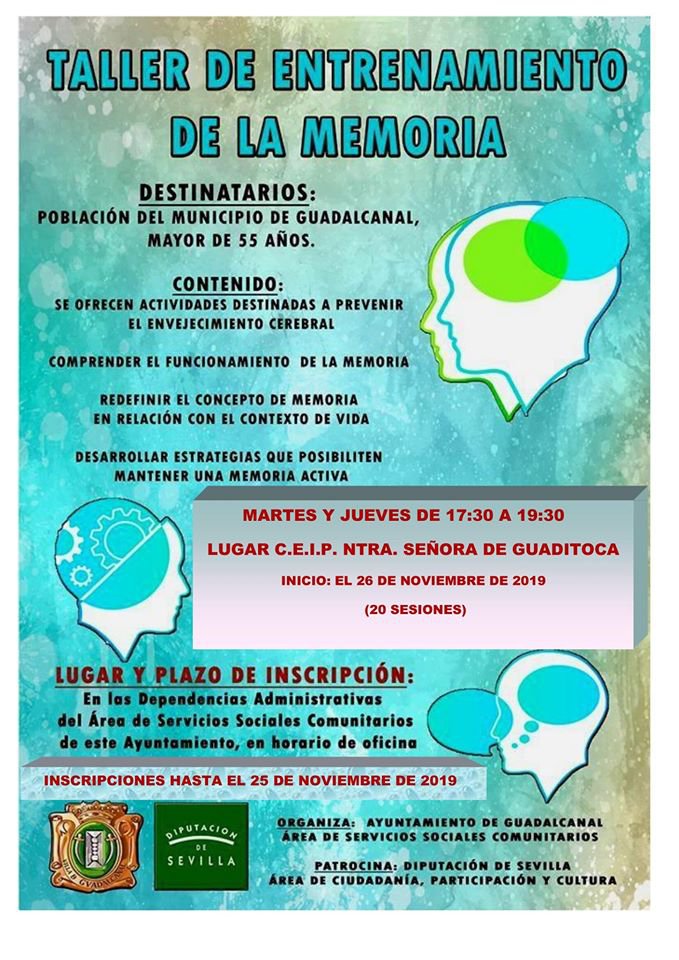 Taller de Entrenamiento de la Memoria en Guadalcanal 