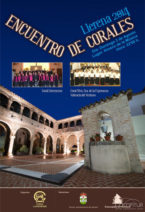 Encuentro de Corales 2014 en Llerena 