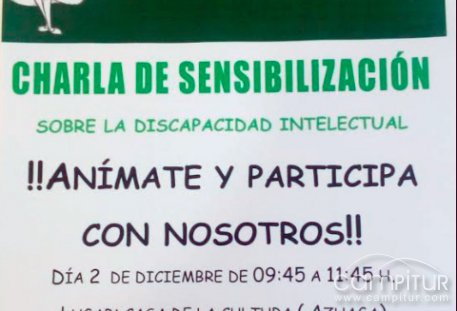 Charla de sensibilización sobre la discapacidad intelectual 