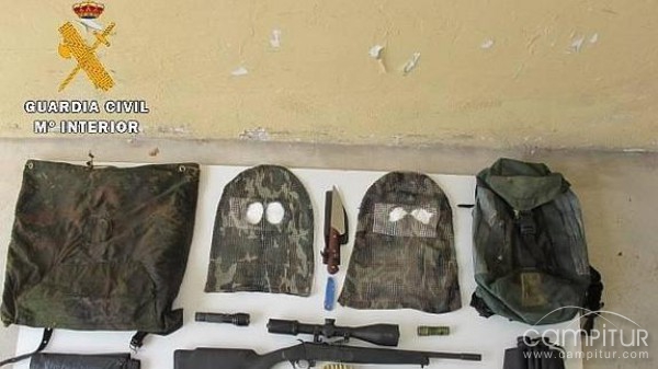 Detenidos dos cazadores furtivos en Llerena 
