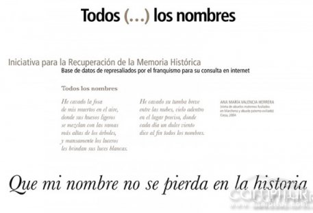 La Exposición “Todos (…) los nombres” llega a Llerena y a Azuaga 