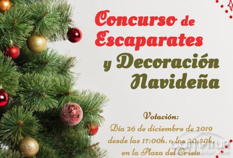 Concurso de Escaparates y Decoración Navideña 