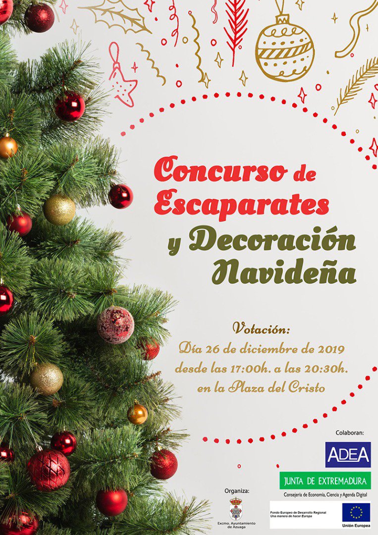 Concurso de Escaparates y Decoración Navideña 