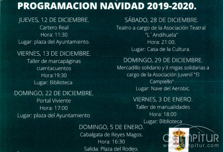 Programación de Navidad de Campillo de Llerena