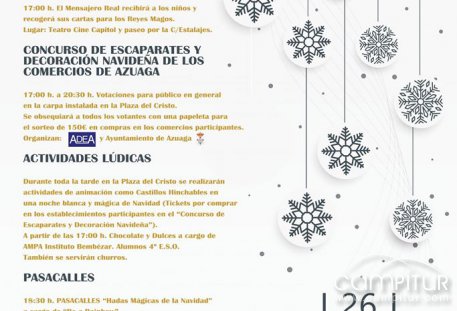 Navidad Mágica en el Comercio de Azuaga 