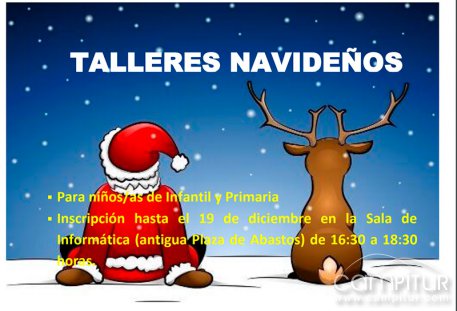 Talleres de Navidad en Puebla del Maestre 