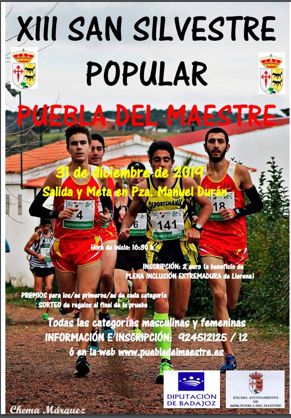 XIII San Silvestre Popular 2019 en Puebla del Maestre 