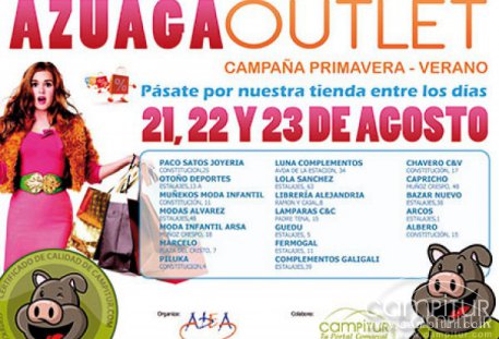 Outlet Campaña Primavera Verano 2014 en Azuaga 