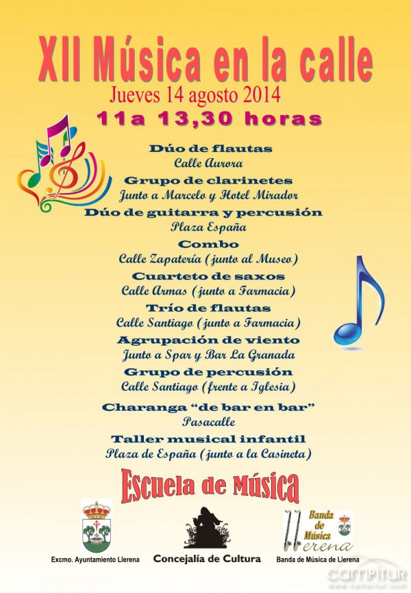 XII Música en la Calle en Llerena 