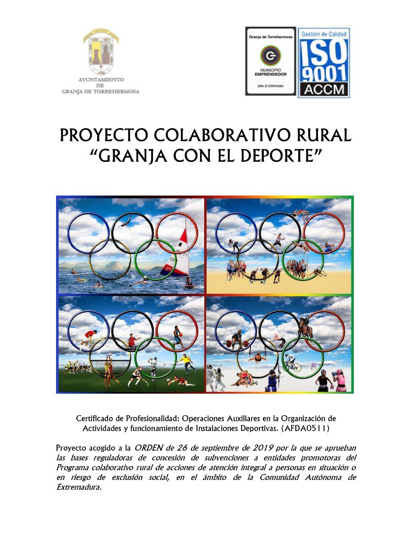 Concedido el “Programa Colaborativo Rural-Granja con el Deporte” 