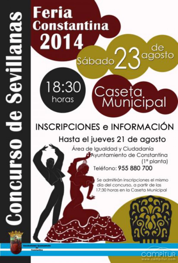 Concurso de Sevillanas Feria de Constantina 2014: anímate y participa