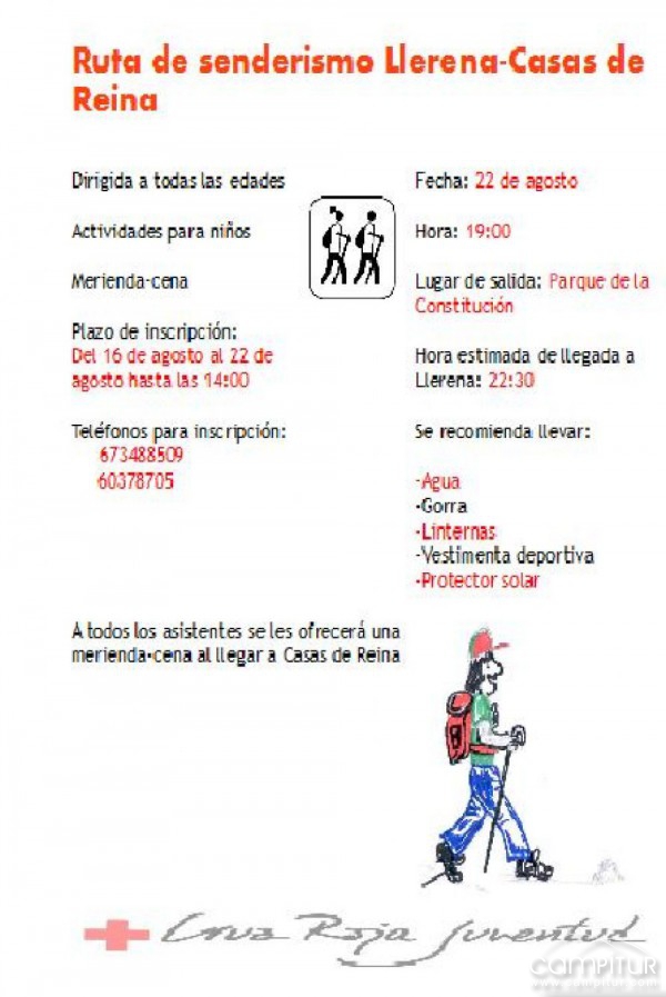 Ruta senderista Llerena – Casas de Reina 