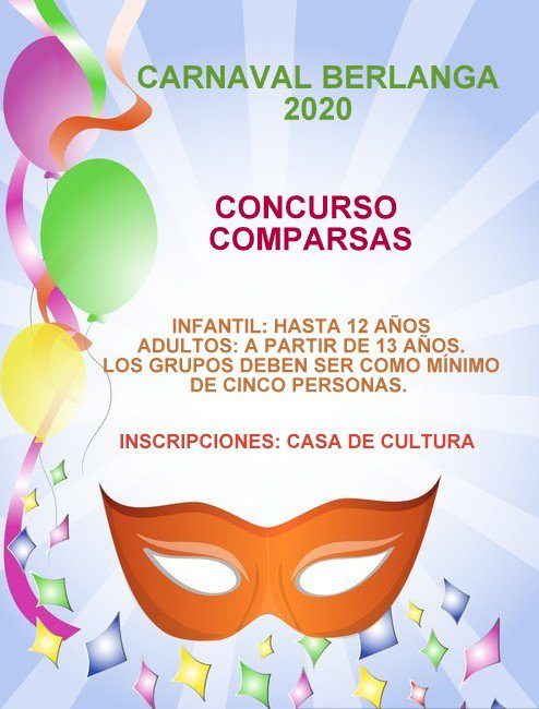 Berlanga prepara su Carnaval 2020 
