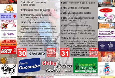 Concurso de Pesca Feria de Belmez 