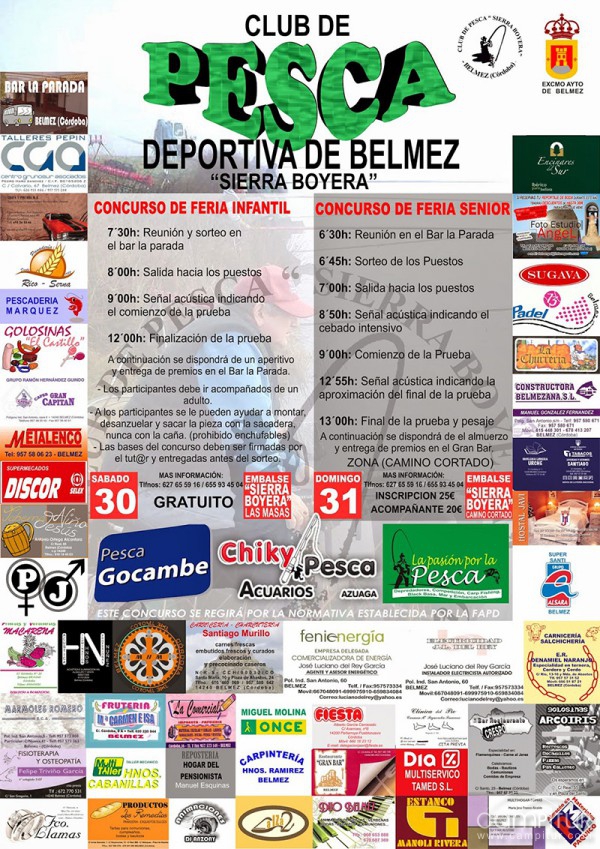 Concurso de Pesca Feria de Belmez 