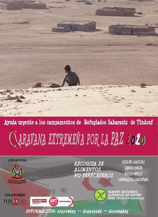 Recogida de alimentos no perecederos en Valverde de Llerena 