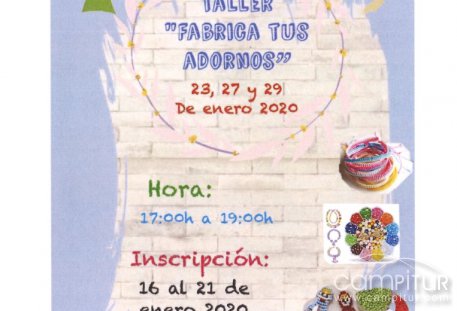 Taller “Fabrica tus adornos” en Berlanga 