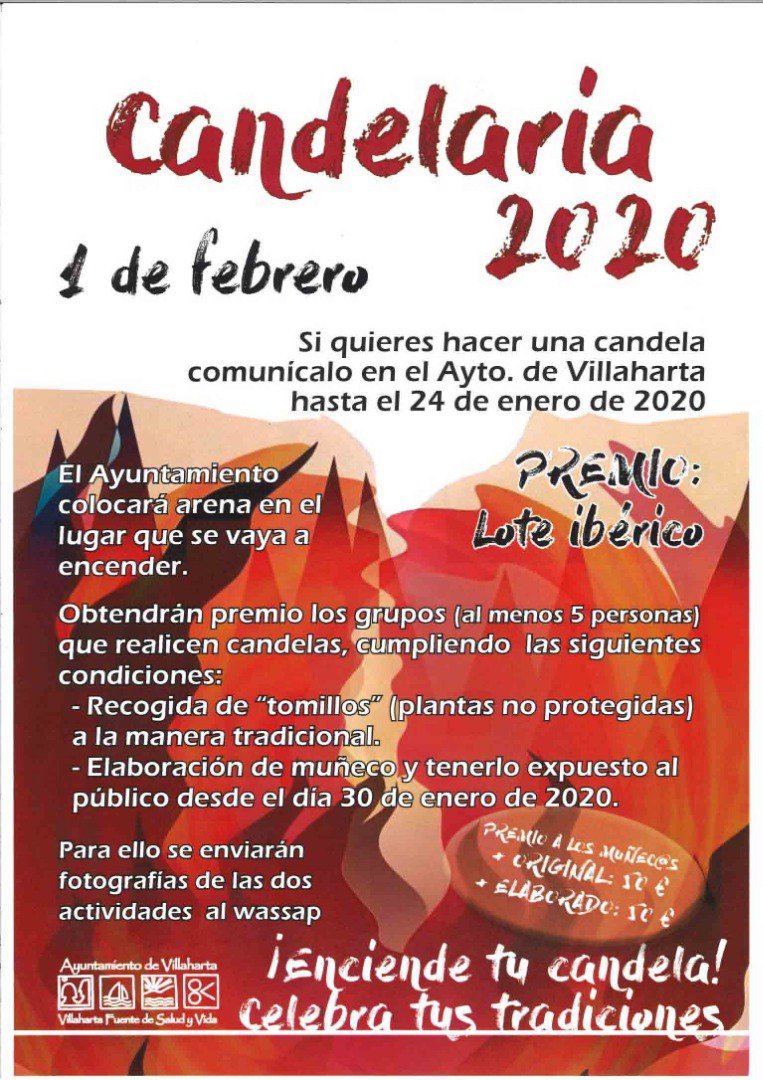 Candelaria 2020 en Villaharta 