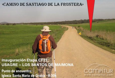 Inauguración del “Camino de Santiago de la Frontera” 