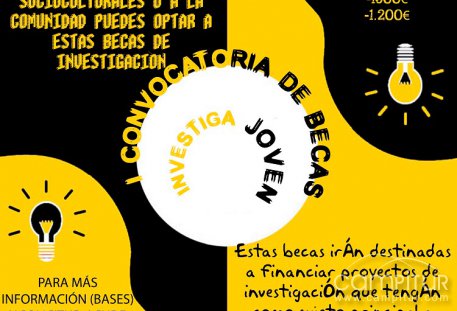 I Convocatoria de Becas “Investiga Joven” en El Pedroso 