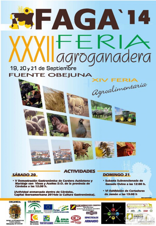Faga´14: 19,20 y 21 de septiembre Fuente Obejuna  