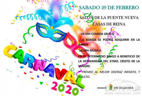 Carnaval 2020 en Casas de Reina 