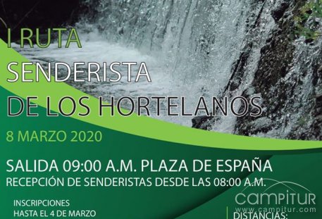 I Ruta Senderista de “Los Hortelanos” 