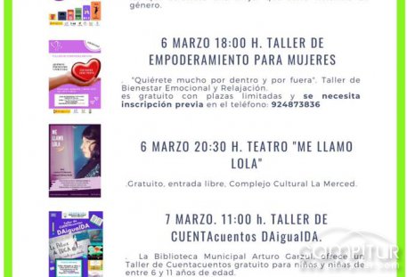 Semana de la Visibilización de la Mujer en Llerena 