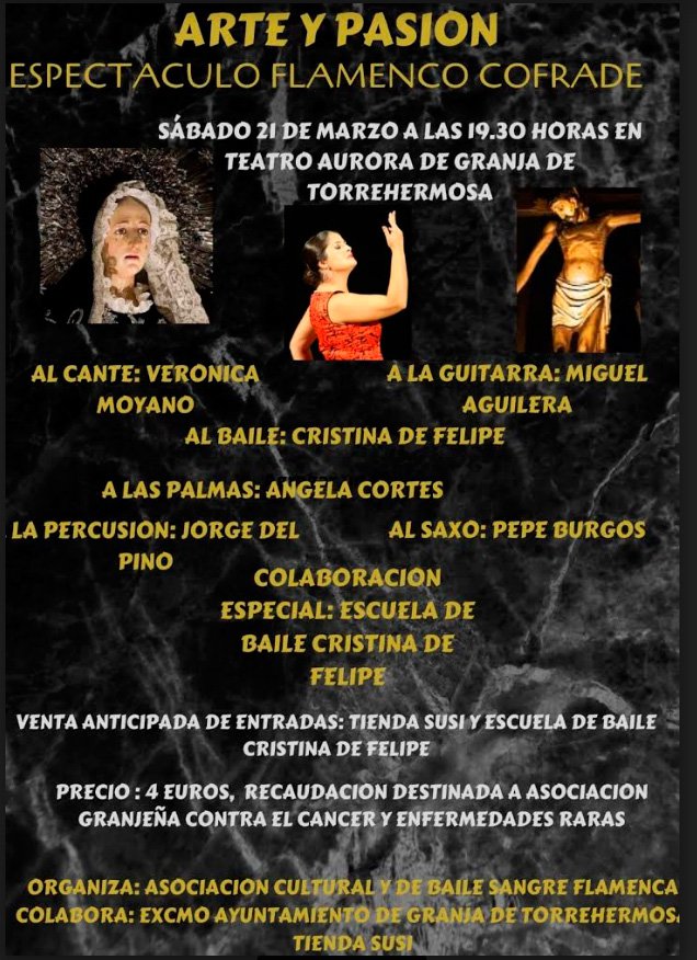 Espectáculo Flamenco Cofrade en Granja de Torrehermosa 