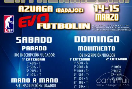 Campeonato de Futbolín en Azuaga 